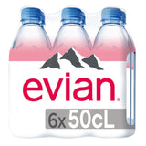 Evian Mineral Water 6x500 ml