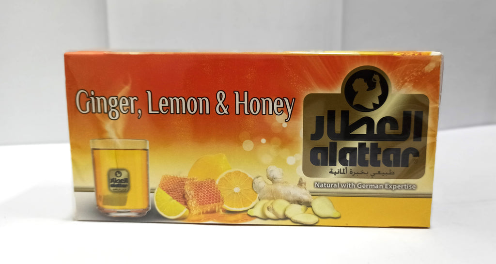 Al Attar Ginger, Lemon & Honey Tea Bags 20 per pack