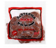 Basterma Mano Frozen Beef Makanek 500 Gr